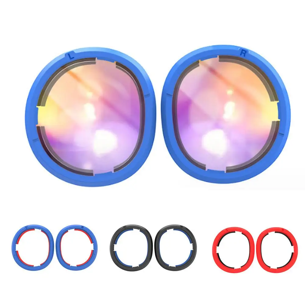 Inserto de lente de gafas con marco magnético de VR mejorado para Meta Quest 3, accesorios VR, Protector de lente antiarañazos, 3 colores