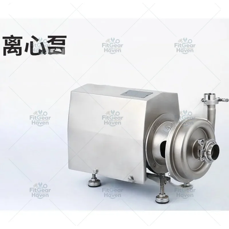 Horizontal Sanitary Centrifugal Pump | Stainless Steel for Pharma Beverage Alcohol Transfer