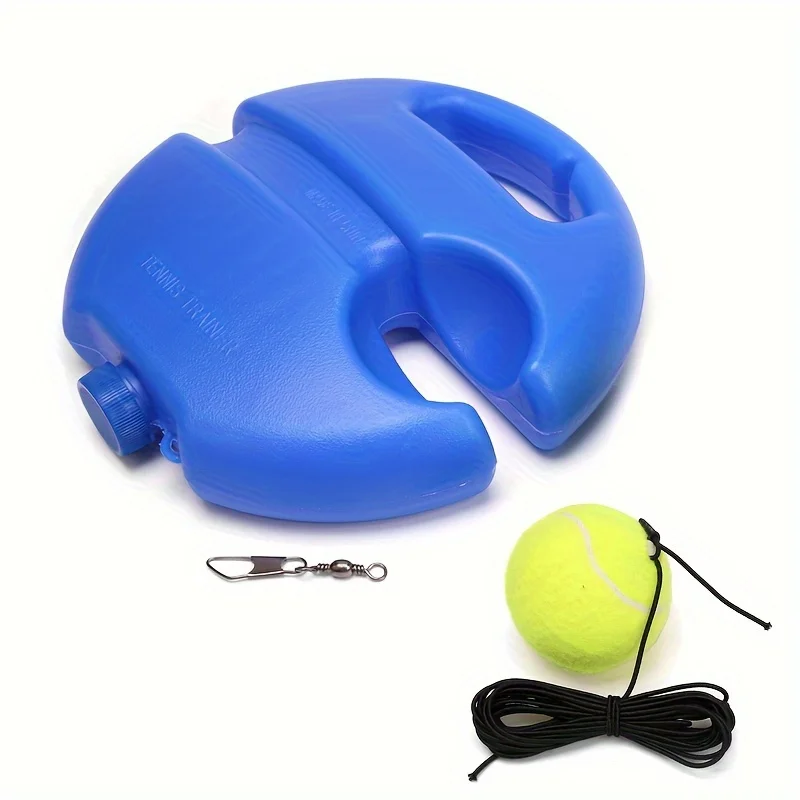 Tennis Trainer With 1Pc Tennis Ball For Beginner, Tennis Rebounder Set For Self Training, Auxiliary Training Equipment