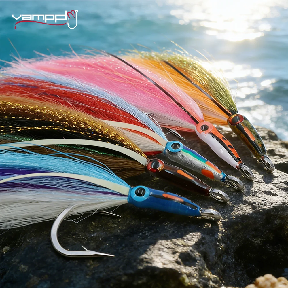 

Vampfly 5 шт. # Искусственная приманка 6/0 Tarpon Streamer Fly с эпоксидной головкой, 3D глазами, имитирующая крупную рыбку, для морской и пресноводной рыбалки на форель, окуня, щуку, мускей.