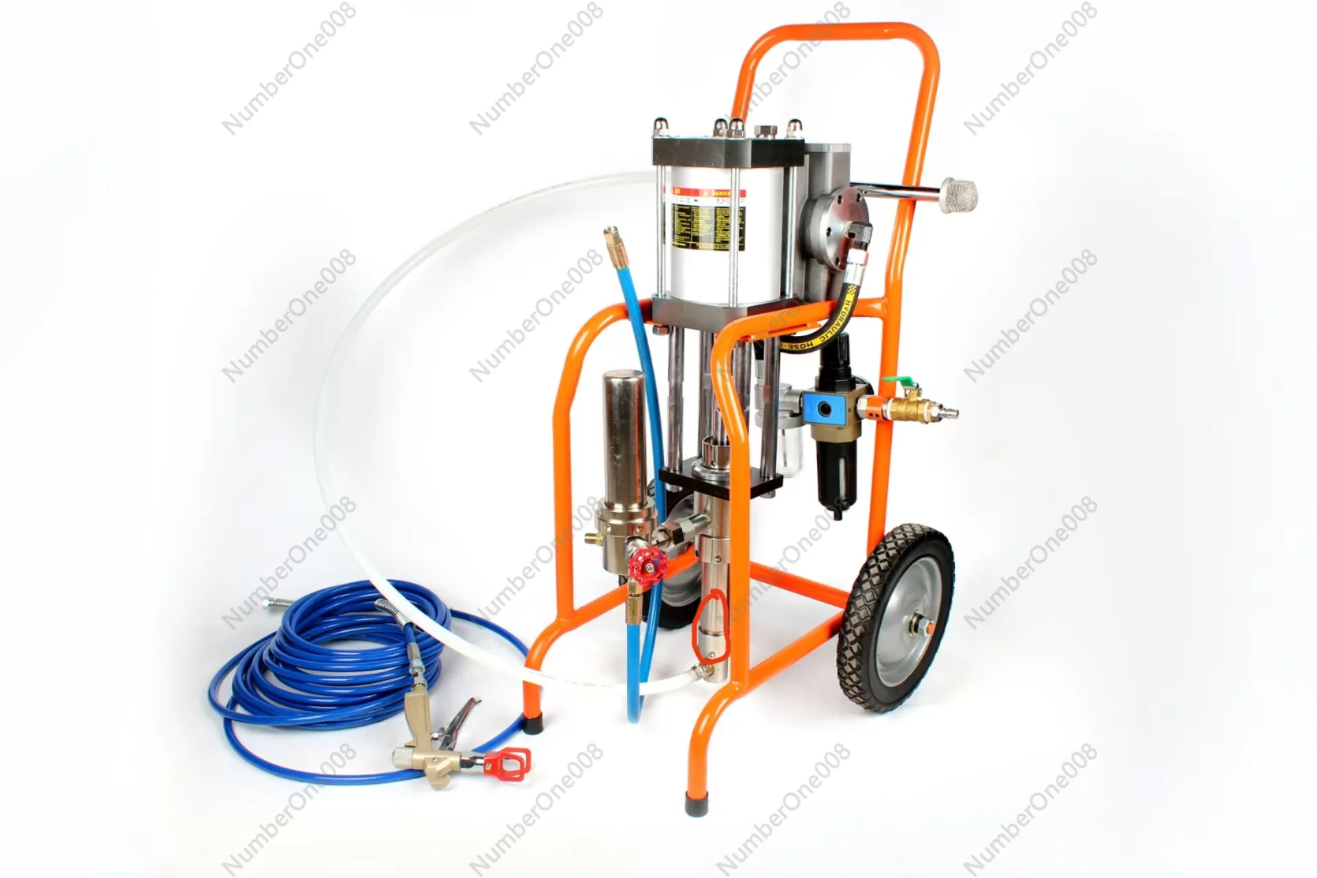 Pneumatic high pressure airless paint sprayer High performance paint sprayer gun