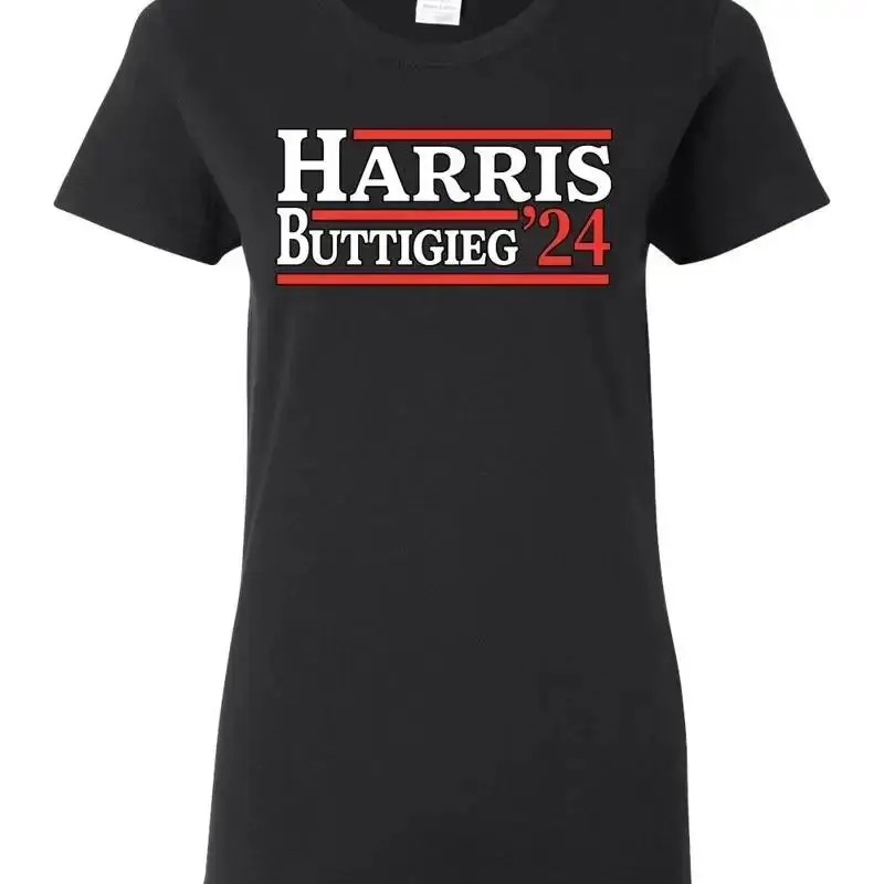 Kamala Harris Pete Buttigieg 2024 Democrat VP Vice President USA Womens T Shirt