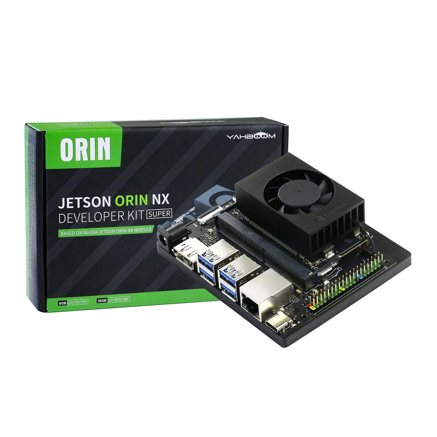 

Jetson Orin NX Developer Kit Super Version with 117/157TOPS Computing Power For Embedded Edge Systems 8GB/16GB RAM Deep Learning