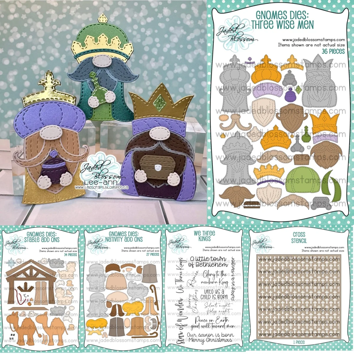 

Wise Men House Kings Dwarf Sheep Camel Metal Cutting Dies Clear Stamps Stencil for DIY Scrapbooking Photo Album December 2025