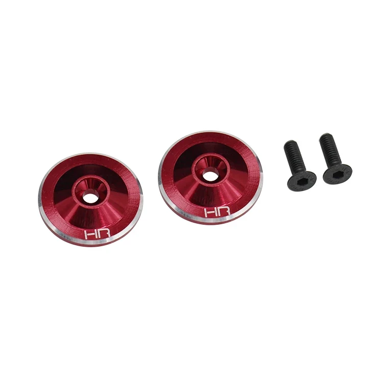 HR Aluminum Wing Buttons 20mm for Arrma Kraton Senton Talion Typhon Replace Larger Than Stock 14mm (2pcs)