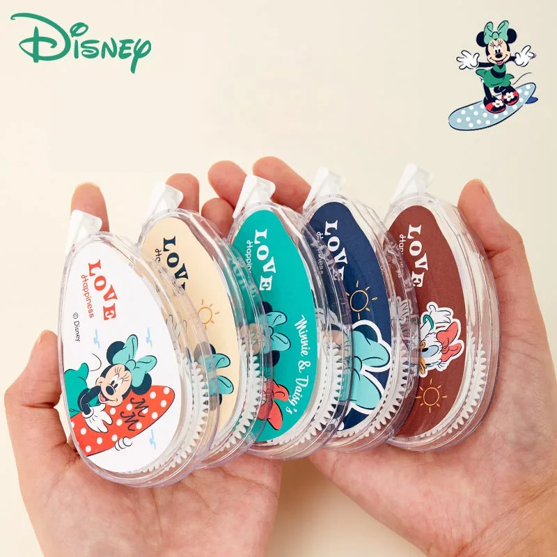 5pcs/lot 5mm*20M Disney Mouse Tape Cartoon Correction Tapes Decorative Sticker Album Stick Label School Supplies Stationery