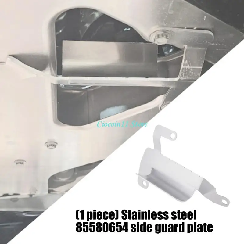 Y1UB Front Lower Bumper Underbody Air Deflector for C8 Passenger-Side Vehicle Area