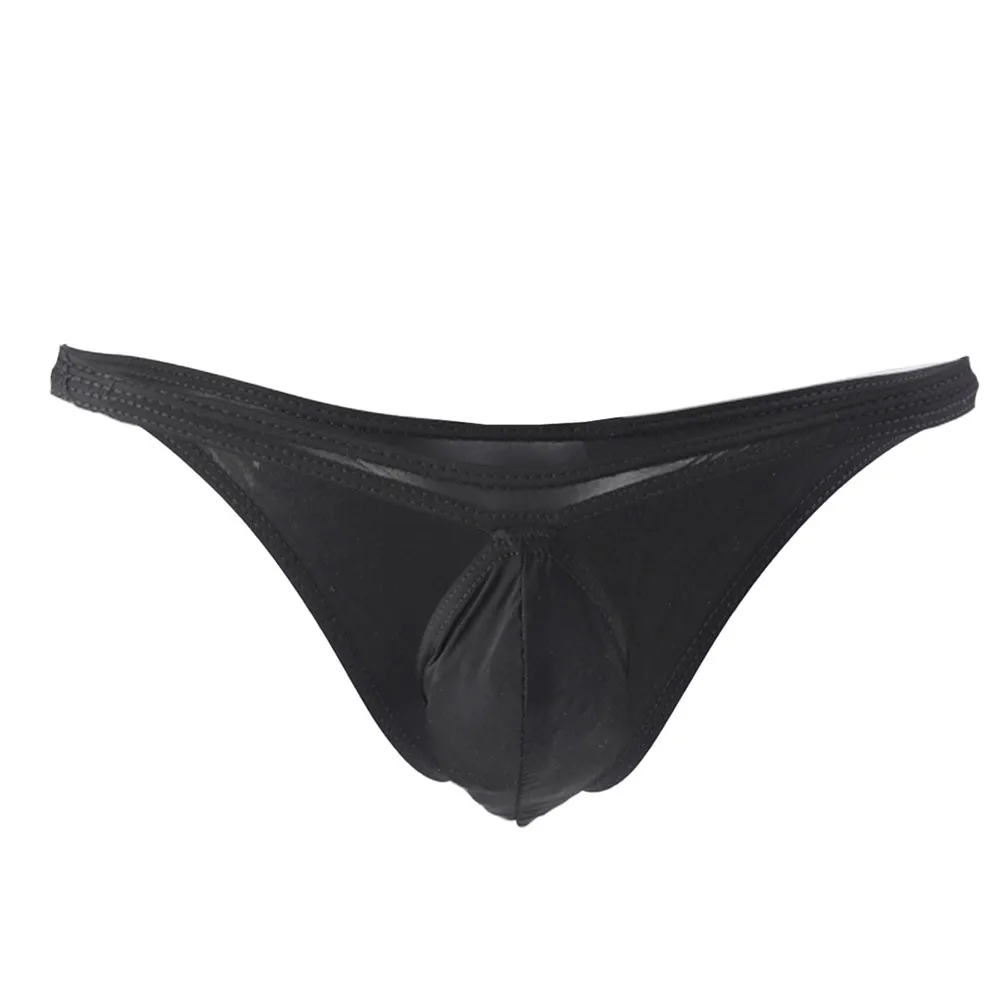남성용 통기성 아이스 실크 로우 라이즈 파우치 브리프, 심리스 티백 비스코스 비키니, 하이 퀄리티 실용적인 브랜드, 신제품