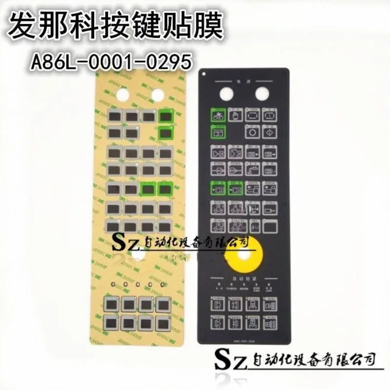 New In-jection Molding Machine Parts A86L-0001-0295 Operation Button Panel Paper, Panel Film