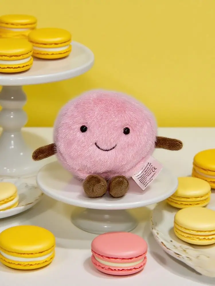 11-15 سنتيمتر أفخم معكرون نخب عنبية اللعب Kawaii اللون الغذاء محشوة أفخم ألعاب كرتونية للبنين بنات هدايا عيد الميلاد #3