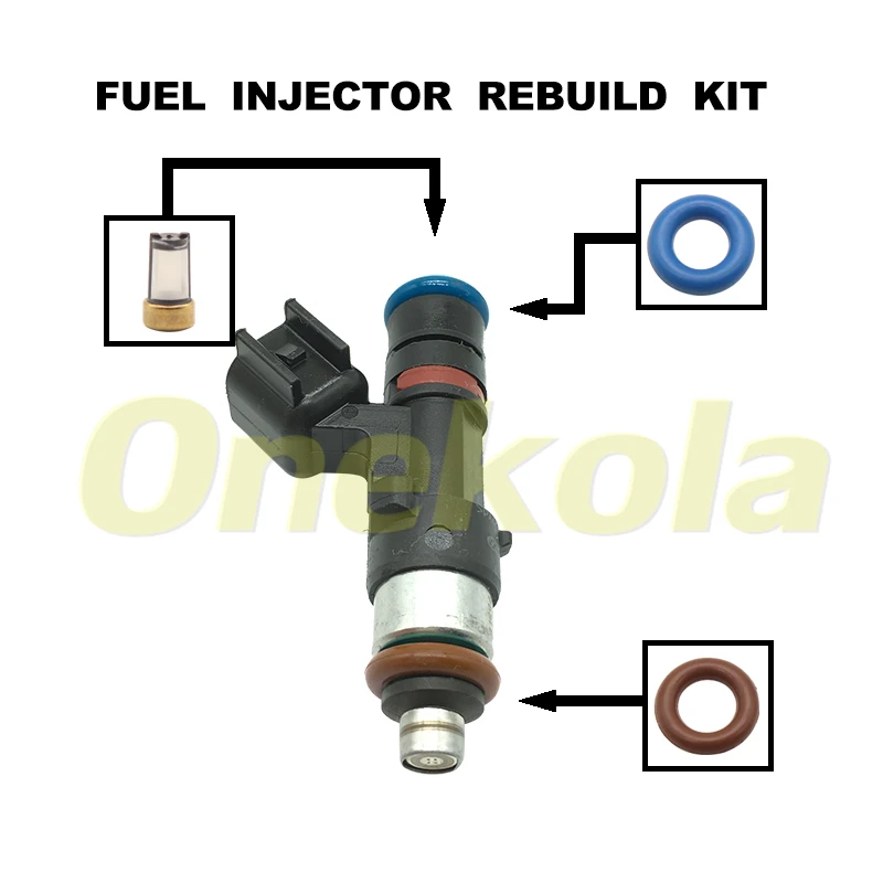 

Fuel Injector Seal O-Ring Kit Seals Filters for 2007-2008 GMC Acadia Saturn Outlook 3.6L V6 0280158154