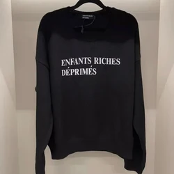 24SS High Quality ENFANTS RICHES DEPRIMES Thick Warm Sweater Autumn Winter Men Women Casual Letter ERD Knitted Sweater