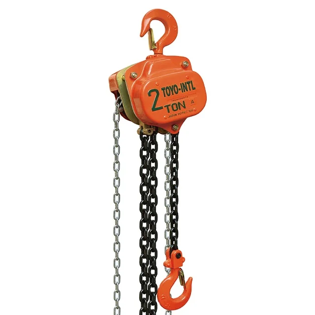 

TOYO-INTL High Quality Manul Chain Block 1t 10t 20t 50t Hand Chain Hoist Price For Lifting