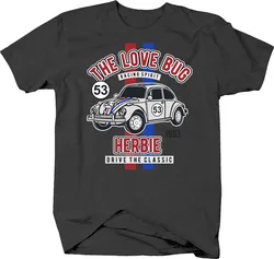 The Love Bug Herbie Drive the Classic No. 53 1963 Movie Fan Tshirt