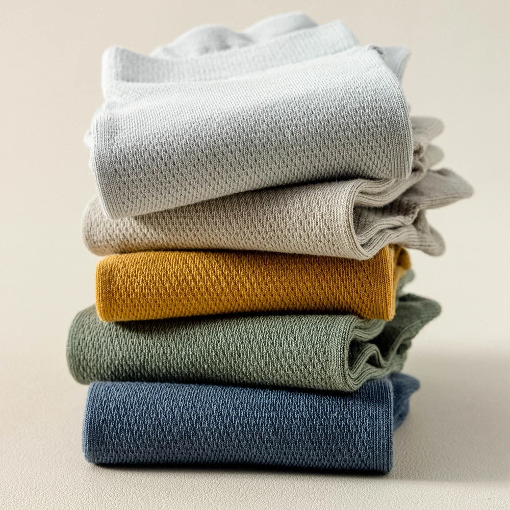 3 Paar Zehensocken für Herren, Sommer, dünne Netz-Söckchen mit separaten Fingern, Fünf-Finger-Socken, Sport, hochwertige Baumwolle