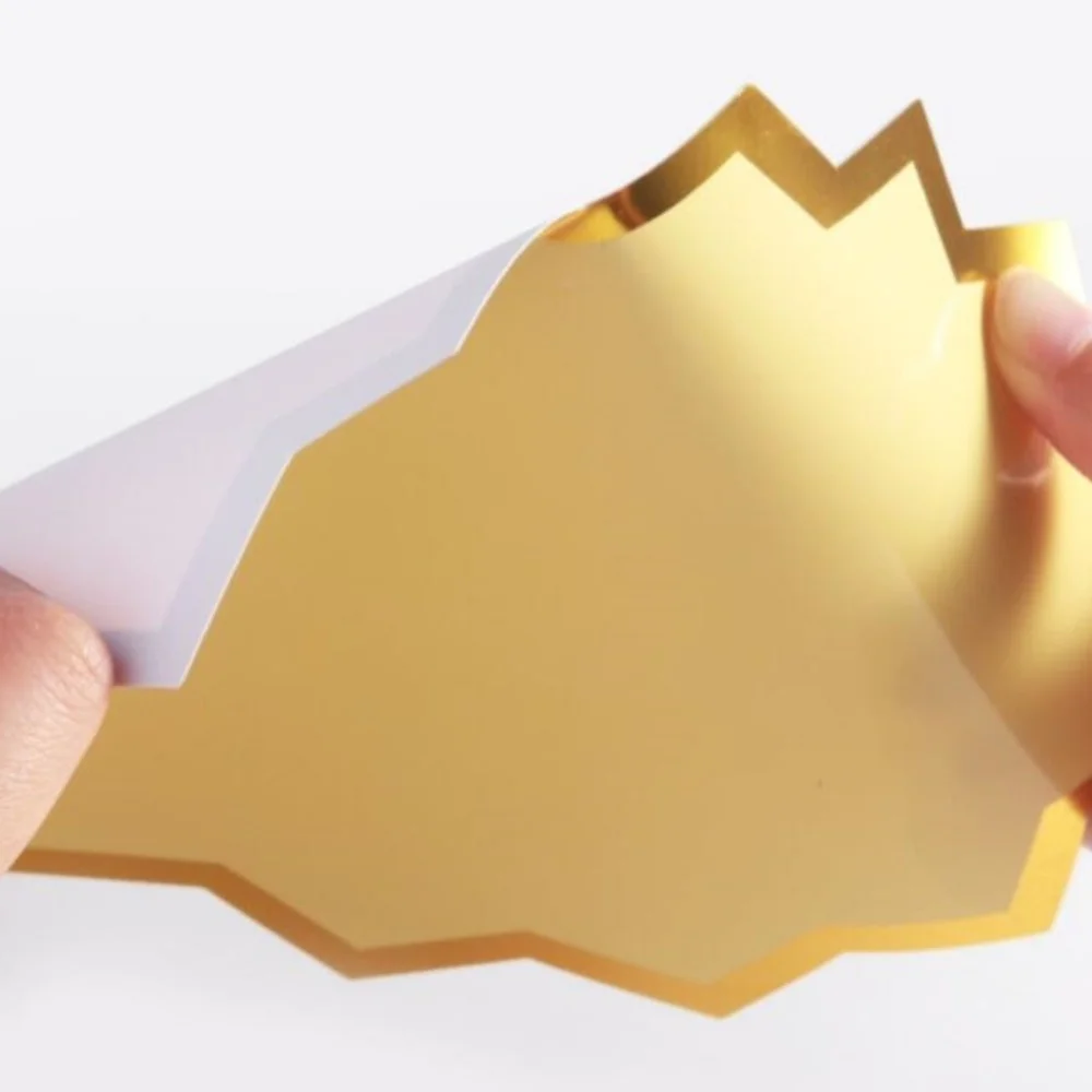 Pop Promotion Sign Board Creative Plus Large Sale Price Tags Large Gold & Yellow Retail Labels Cardboard