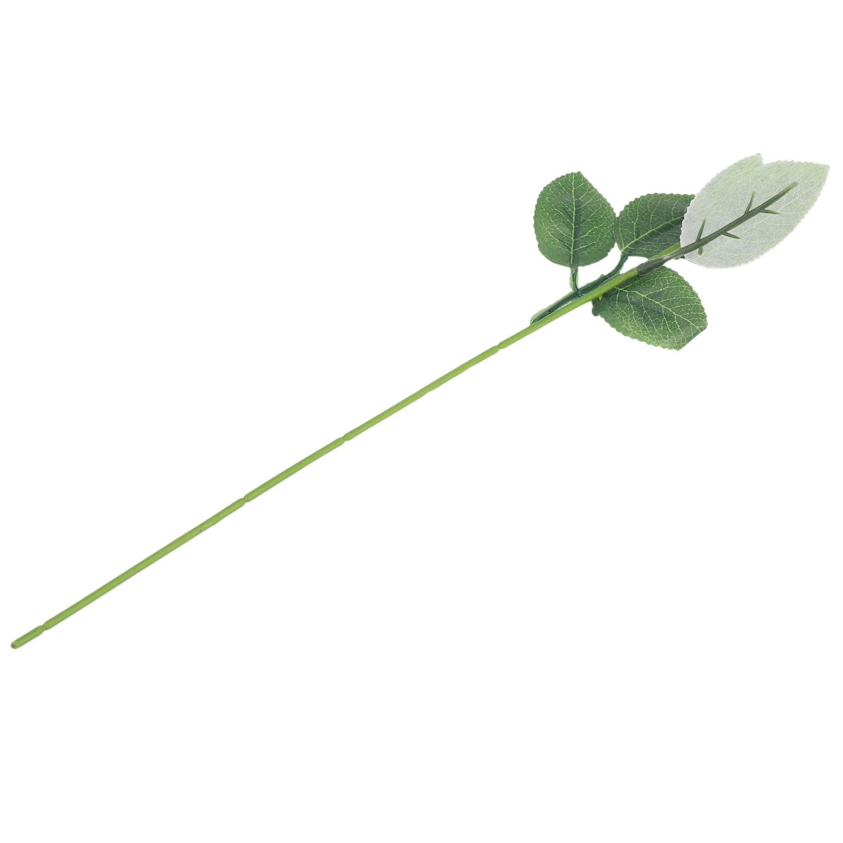 250 Uds. De tallos de flores de rosas artificiales para manualidades, ramo hecho a mano, flor, hoja, venas, decoración del hogar para boda