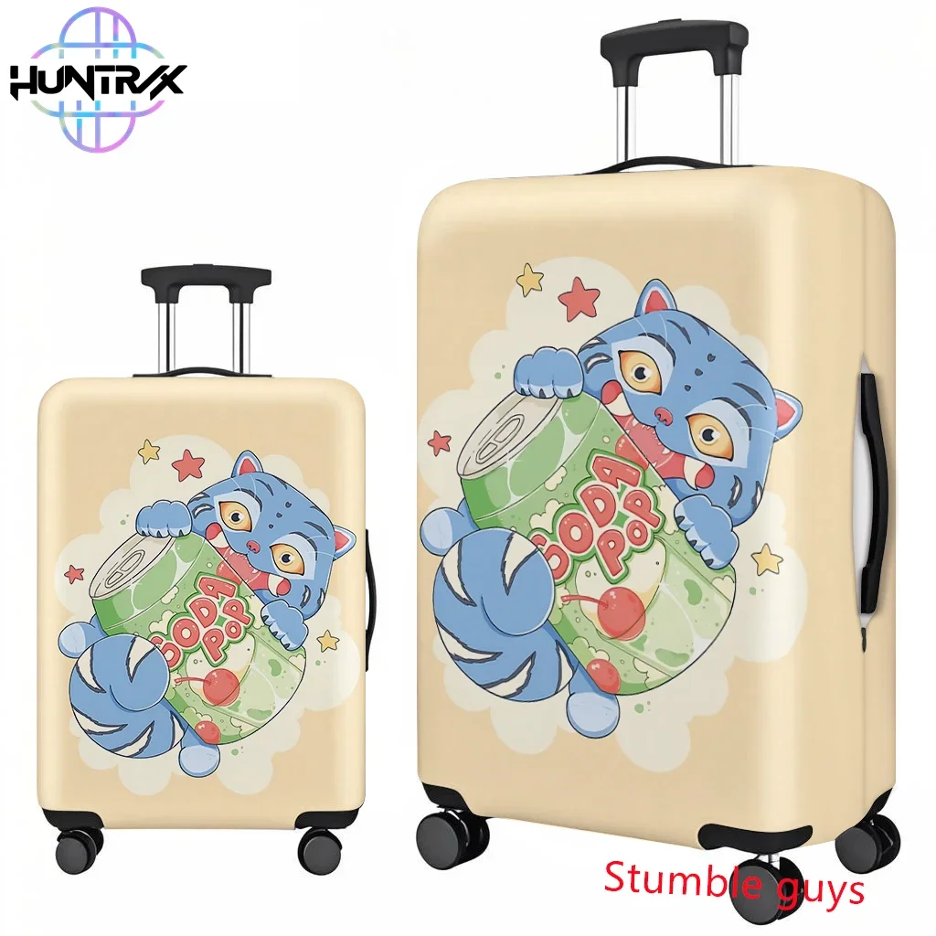 

Anime Demon Hunters Kpop Luggage Cover Fits 18-32 Inch Suitcases Soft Suitcase Protector