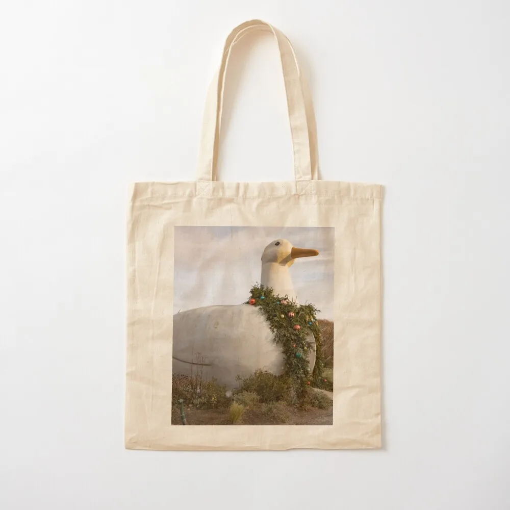 The Big Duck - Long Island Photography - New York Tote Bag حقائب للمتسوقين للنساء حقيبة كبيرة حقيبة هدايا نسائية #2