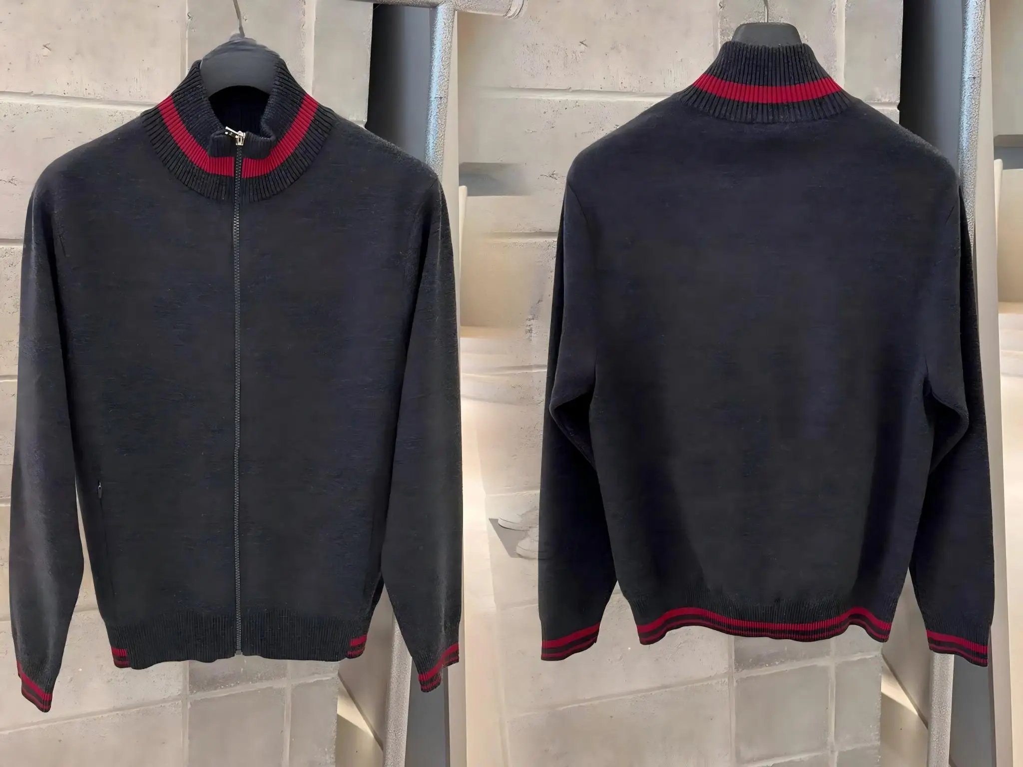 2026 Male Golf Wool Knit Cardigan Early Autumn New Style Soft Long Sleeve Open‑Front Coat Casual Outdoor Men Golf Outerwear