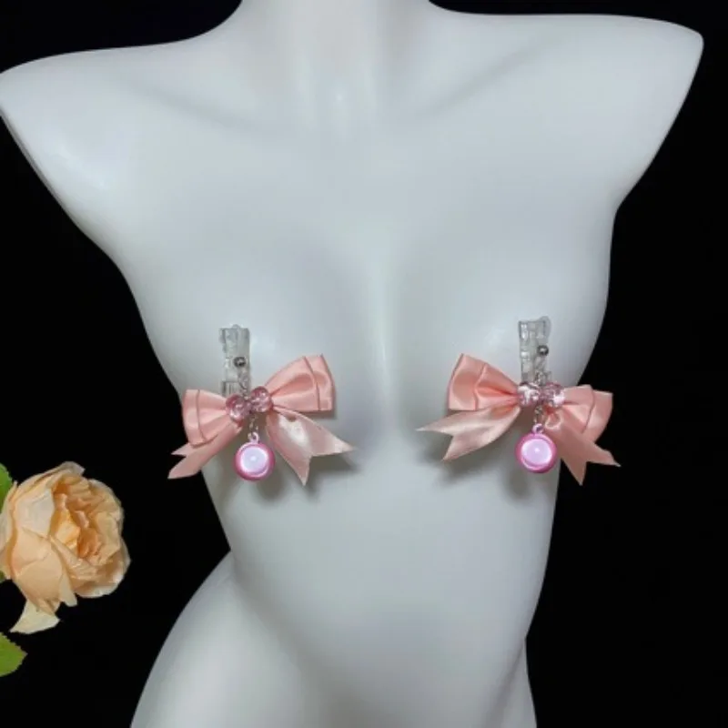 الحسية القوس على شكل المياه الصوت جرس الحلمة المشابك للجنسين تدليك تحفيز للحلمات SM زوجين المداعبة منتجات للبالغين Sextoy #2