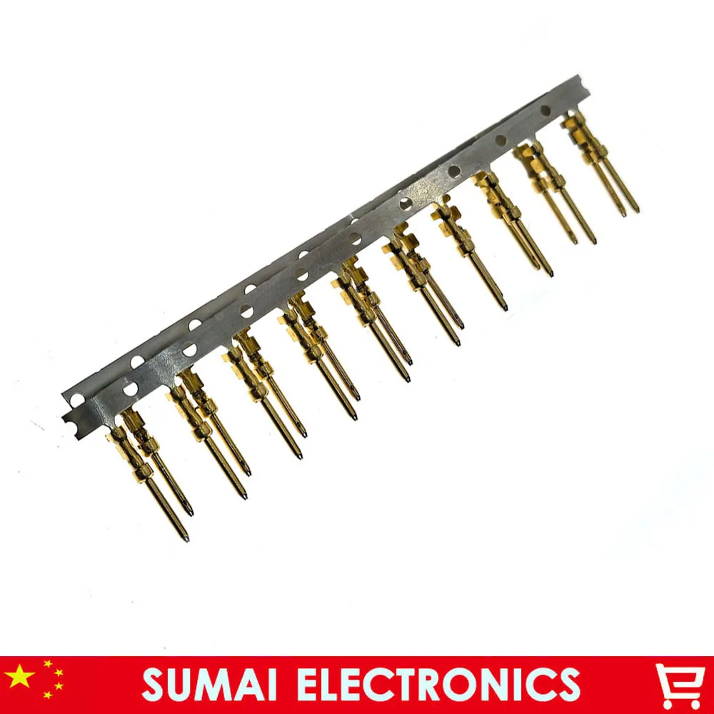 AMP/TE Male Terminal Pin For 206434-1/206486-1/206039-1 8/9/28 Pin Etc. Car Connector