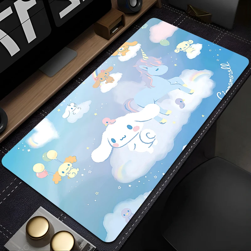 

Anime Mouse Pad Gamer Keyboard Pad Desk S-sanrio Mouse Mat Carpet Rubber Exquisite Tapis Souris Gaming Notbook PC Mousepad