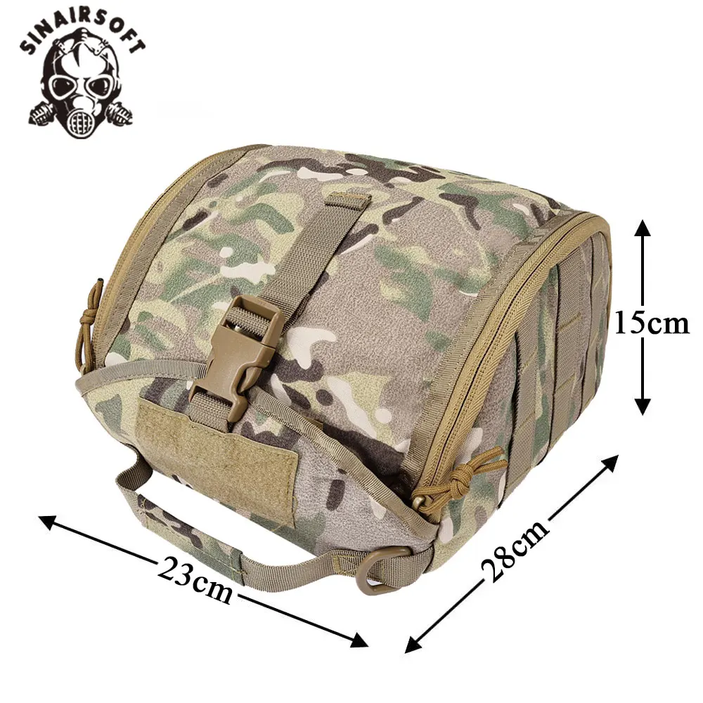 Tactical Multifunctional Storage Pocket Helmet Cover Bag For Fast Storage Helmet Mask Etc Outdoor Hunting Sports Equipment