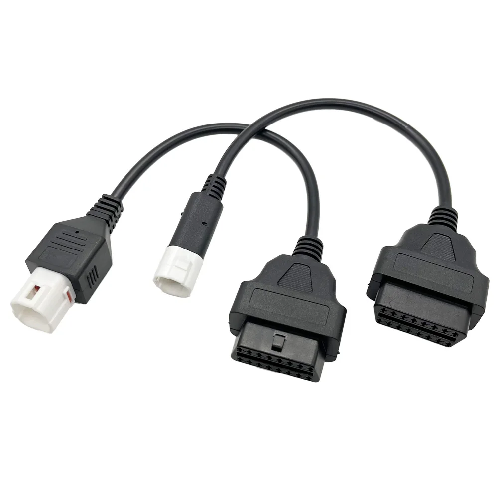 Kabel motocyklowy OBD dla Yamaha 3 Pin/4 Pin kabel diagnostyczny kabel diagnostyczny 3Pin/4Pin do OBD2 16 pin Adapter