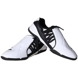 Scarpe Taekwondo professionali uomo donna scarpe per arti marziali Big Size 36-46 scarpe da Karate Taekwondo Sneakers da allenamento traspiranti