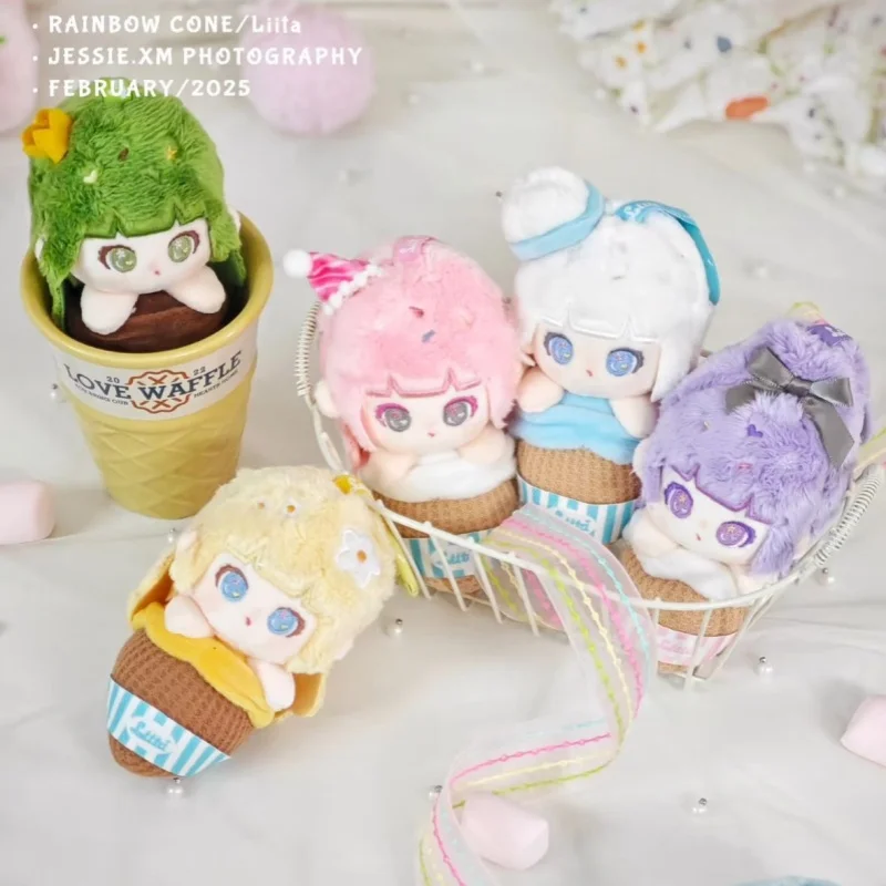 

В наличии Liita Rainbow Cone Series слепая коробка Liita Bag милое украшение кулон кукла модная загадочная коробка игрушка подарок на день рождения девушке