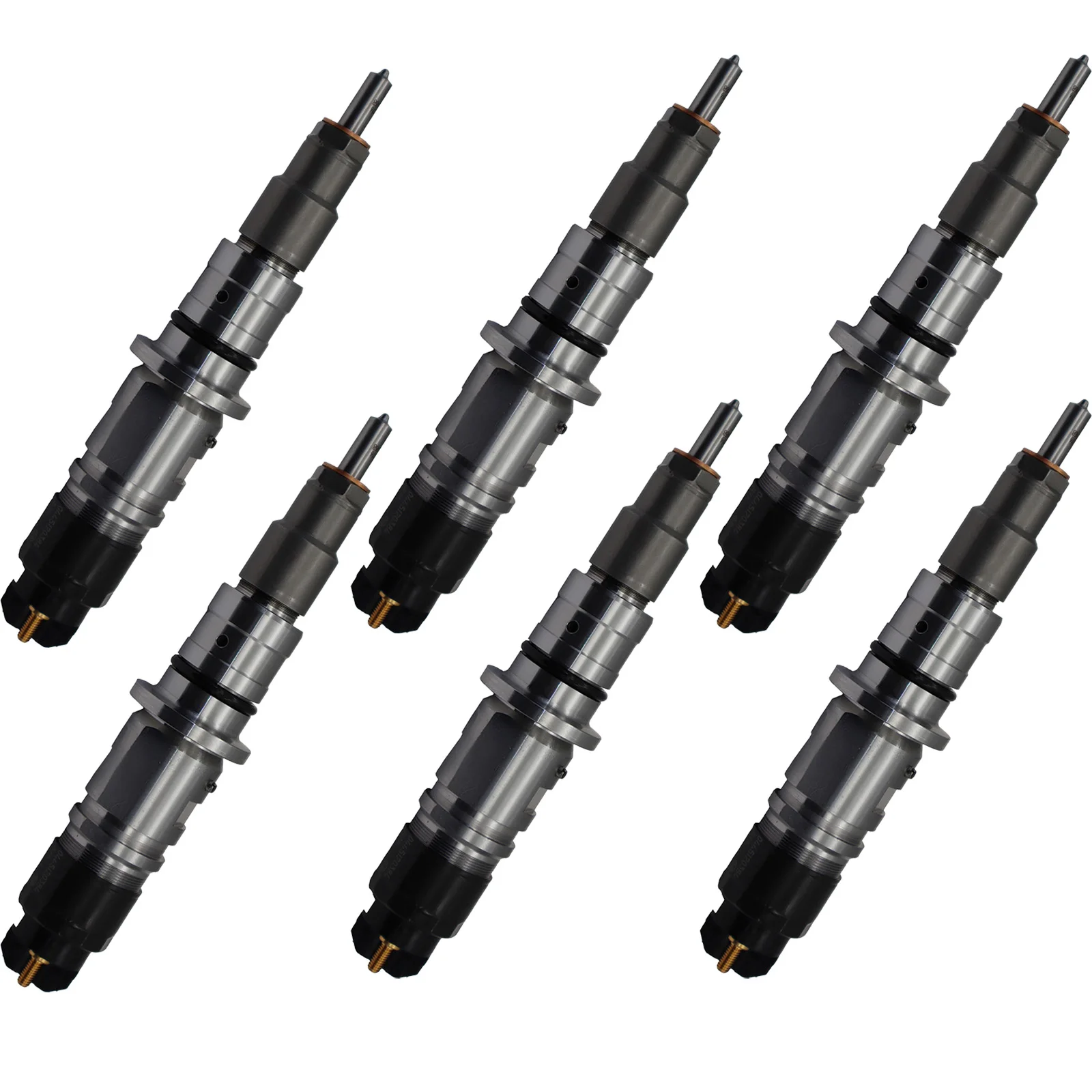 6PCS Fuel Injector 0445120367 Fits for Kamaz For Cummins QSB QSBe Engine