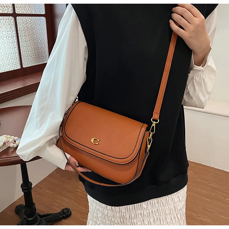 

‌ Высококачественная сумка через плечо 2025 года — квадратный кошелек в стиле ретро, женская универсальная сумка-мессенджер ‌