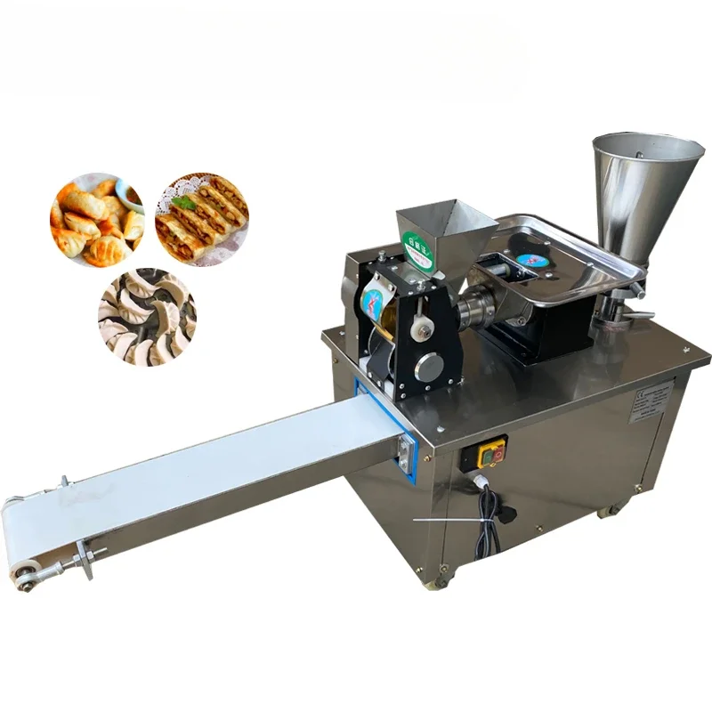 Automatic Dumpling Machine Commercial Samosa Pelmeni Ravioli Spring Roll Large Big Empanada Making Machine