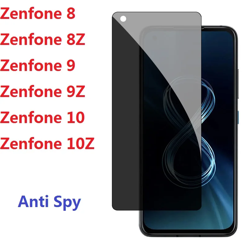 Конфиденциальность для Asus Zenfone 10 10Z закаленное стекло Zenfone 9 9Z пленка анти шпион Zenfone 8 8Z защита для экрана