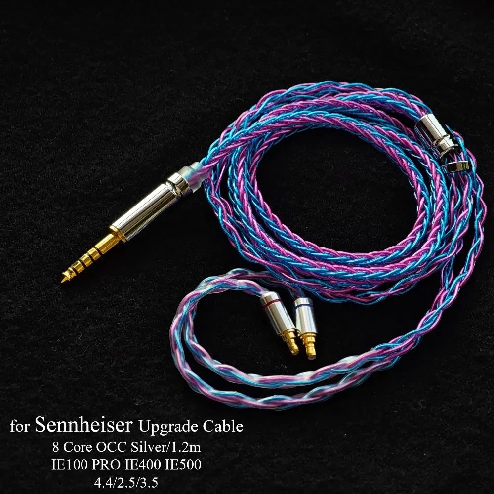for Sennheiser IE100 PRO IE400 IE500 Upgrade Cable 4.4mm Balanced