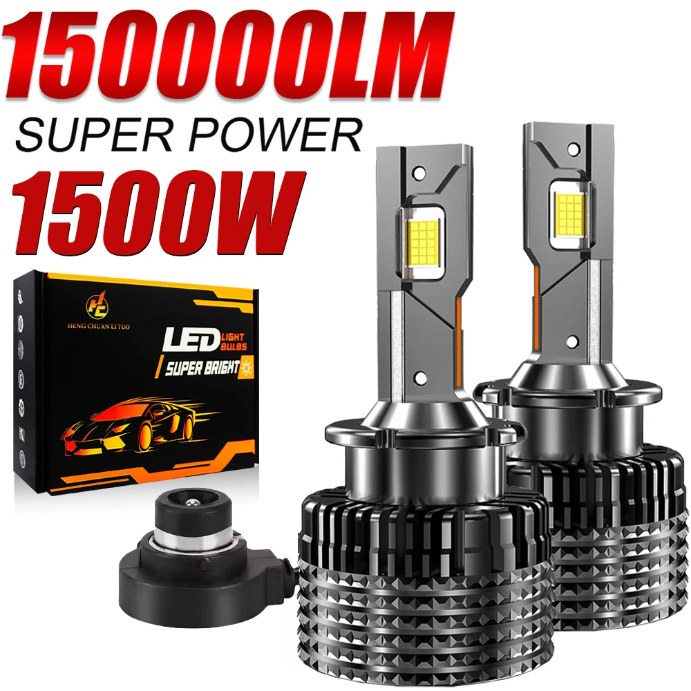 

D4S D2S Led Headlight Canbus Bulbs 1500000LM CSP D1S D3S D8S Led 1500W Super Bright D1R D4R D2R D3R D Series Car Bulb Plug&Play