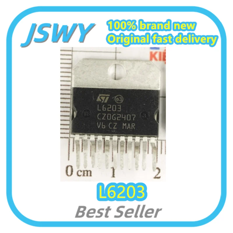 

(5/50pcs) L6203 ZIP-11 Stepping Motor Driver Chip Brand New Original Ships Fast