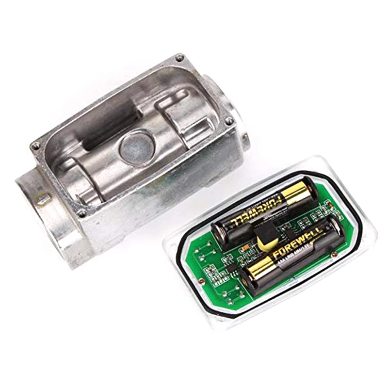 Imagem -04 - Medidor de Turbina Digital com Display Lcd Bsp Macho Gás Óleo Combustível Medir Die Querosene Gasolina 4