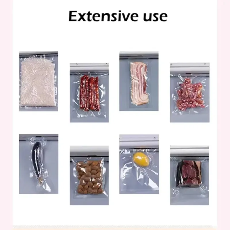 【2026】آلة منزلية محمولة كهربائية لتغليف الفراغ آلة ختم الحبوب آلة ختم الطعام الصغيرة للمطبخ