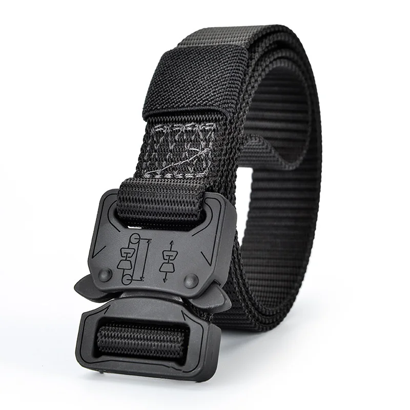 2.5cm Women Army Tactical Nylon Belts Military Equipment Soldier Combat Outdoor Sport Strap Waistband