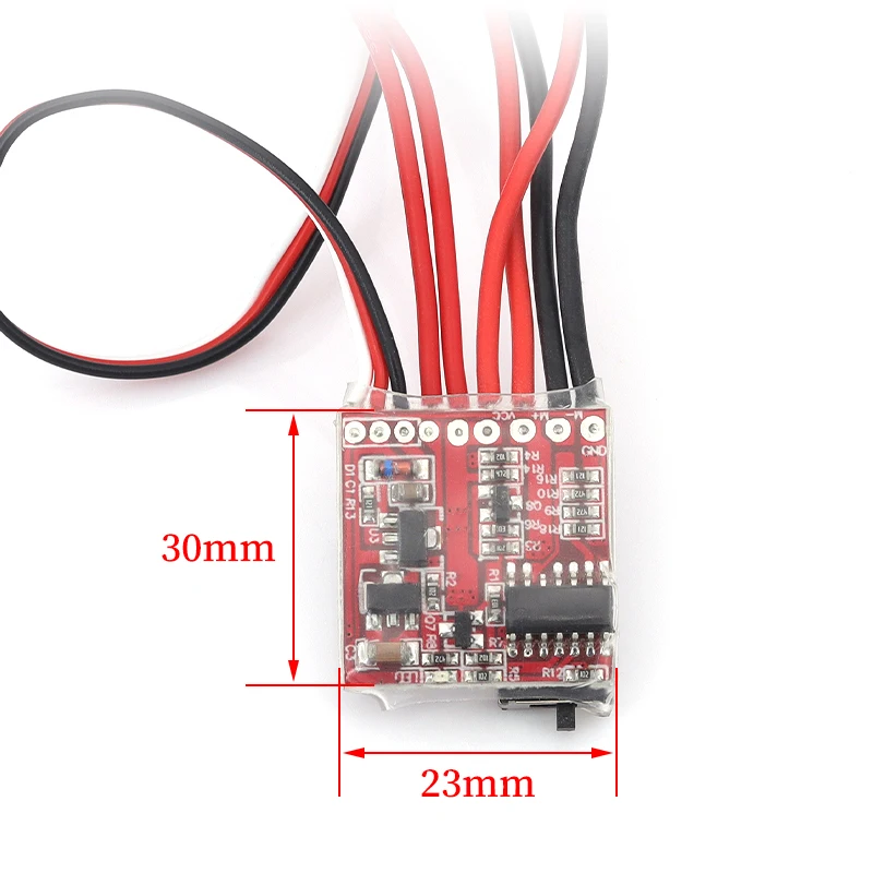 20A 4.8V-8.4V (for 2S li-battery) Mini Brushed Electric Speed Controller ESC Brush Electronic Motor For RC Car