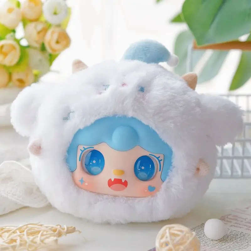 Genuino Yooki Cute Mix Pass Series Vinyl Blind Box Doll Room Collection Decorazione Kawaii Doll Mystery Box Toy Regalo di Natale