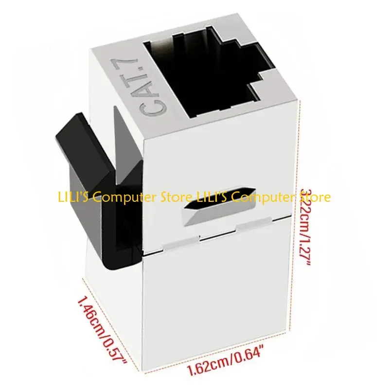 A52B 4PCS RJ45 CAT7 COPLADORES EN LINE ESEGADOS CAT7 A 8P8C CAT7