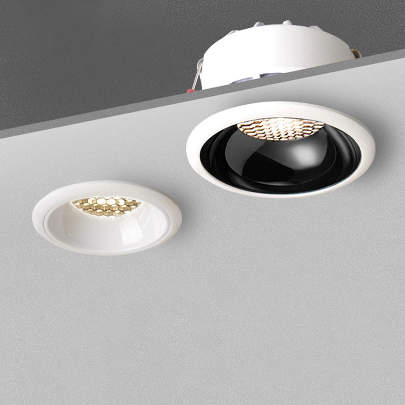 LED Smart Downlight Tuya APP Control Runde Scheinwerfer Smart Home WiFi Dimmen Decke Indoor lichter 7W/12W zigbee Spot Lampe