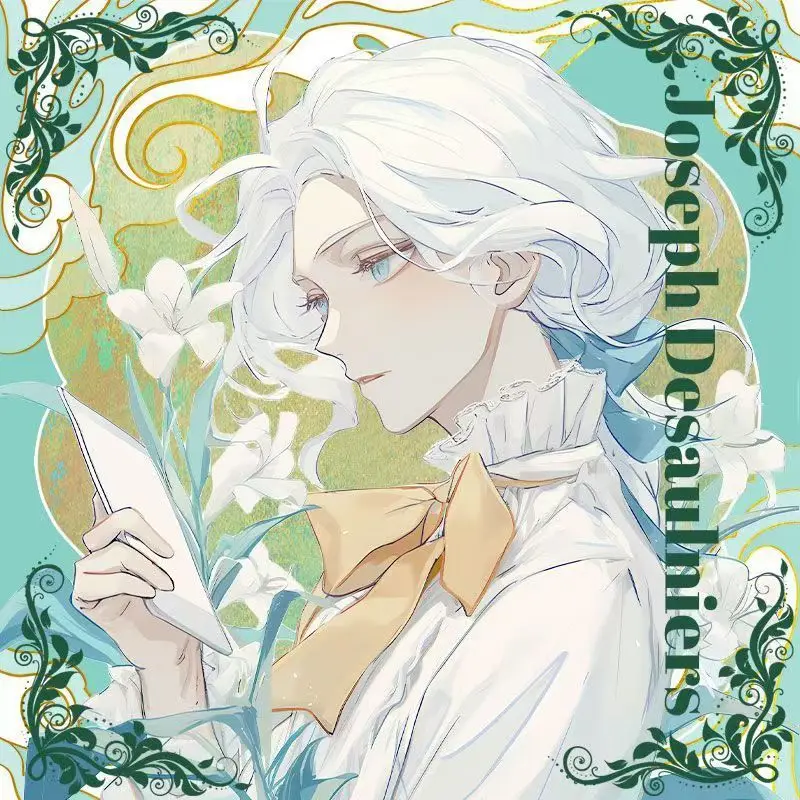 Identity V fotógrafo Joseph insignia de Metal Pin personaje del juego Cosplay disfraz broche SPTE hojalata Prop regalo de Navidad