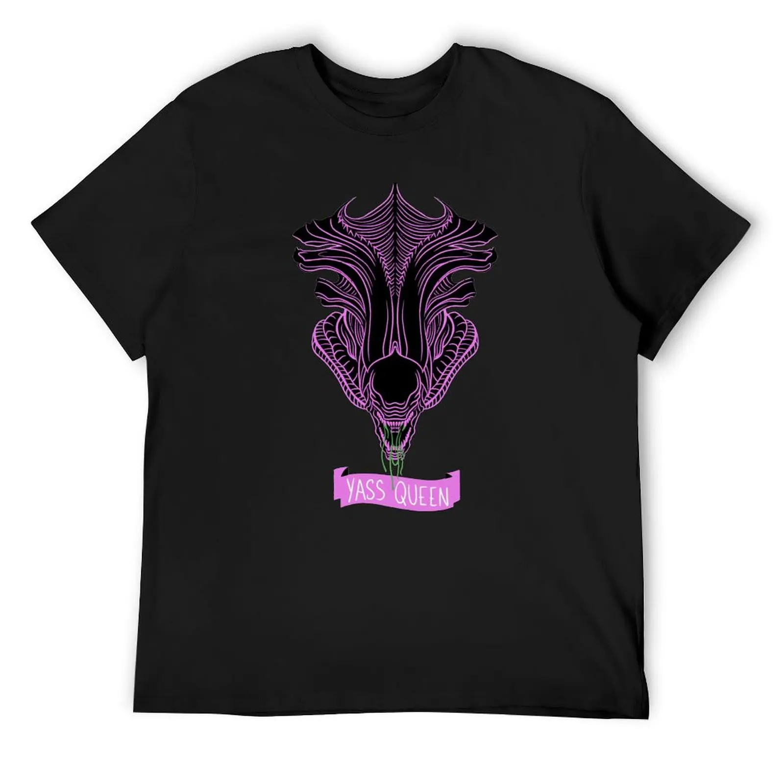 

Yass, Alien Queen! T-Shirt plus size clothes man clothes mens plain t shirts