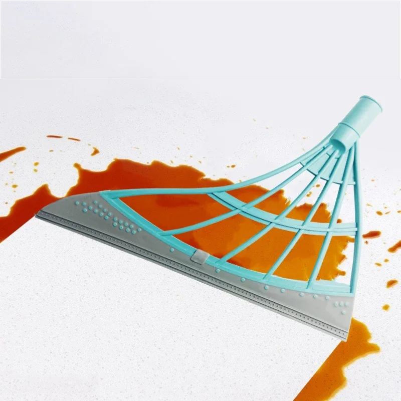 Portable Silicone Scraper Broom Wiper High Place Glass Wiper Floor Mop Household Splicing Cleaning Broom Bathroom Sweeping Water