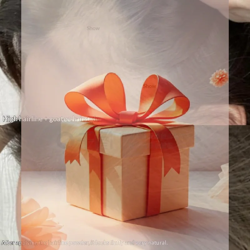 

【HBA】Gege Bear Hair Fluffy Powder Hair Loss Cover Hair Concealer Coverage Paint Repair Fill In Shadow Thinning Eyebrow Powder