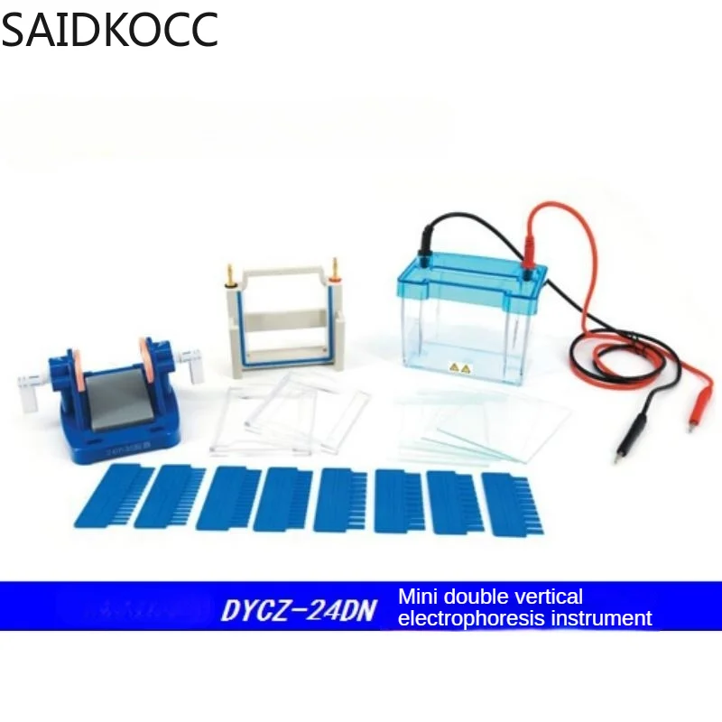 Vertical Electrophoresis Cell Apparatus Modular Dual Vertical Electrophoresis DYCZ-24DH For SDS PAGE Protein Electrophoresis